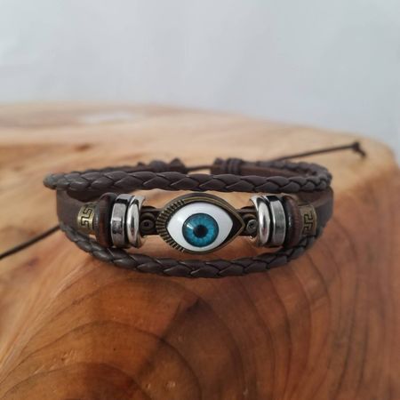 Evil Eye Armband, Voodoo Armband, Verstellbares Armband für Männer und Frauen