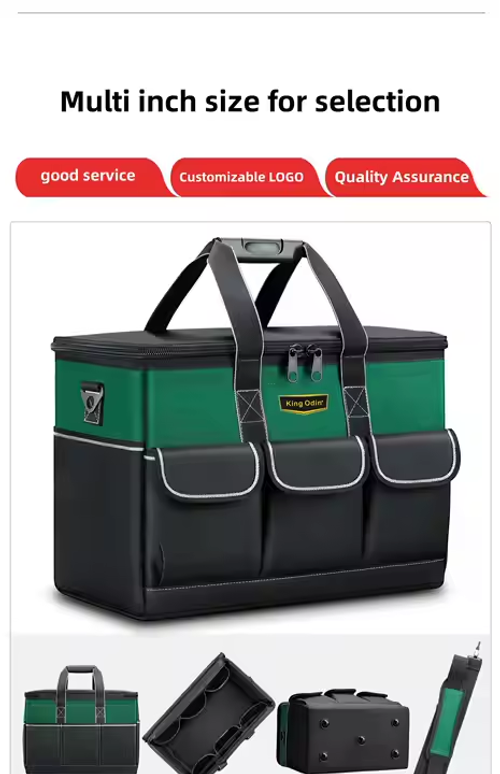 Heavy-Duty Multi-Pocket Tool Bag