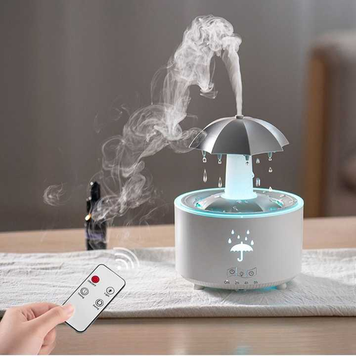 Rotating Raindrop Essential Oil Diffuser