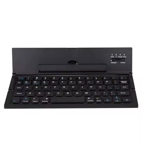 Tri-Fold Aluminum Keyboard for Phones Tablets