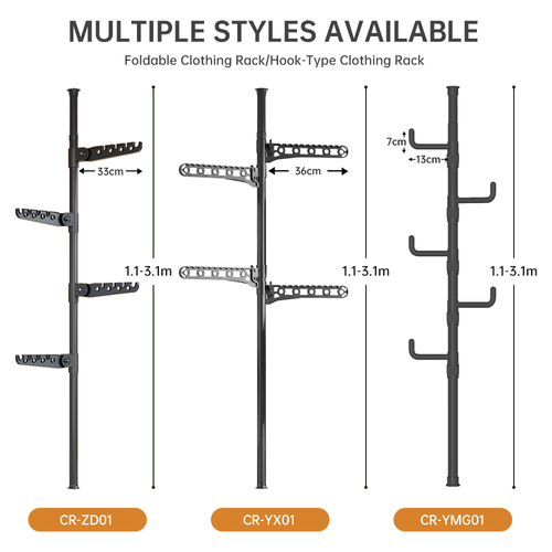 Tension Pole Clothes Airer