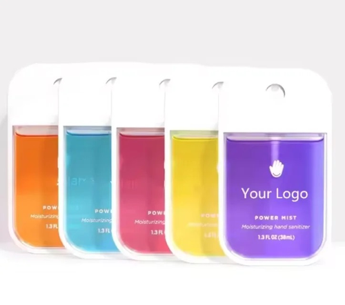 Portable waterless hand sanitizer
