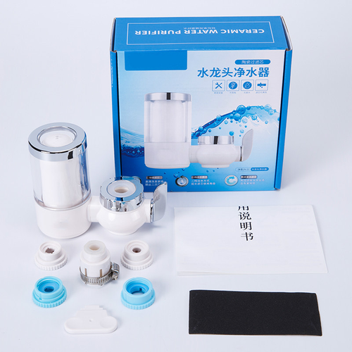 Faucet-mounted water filter