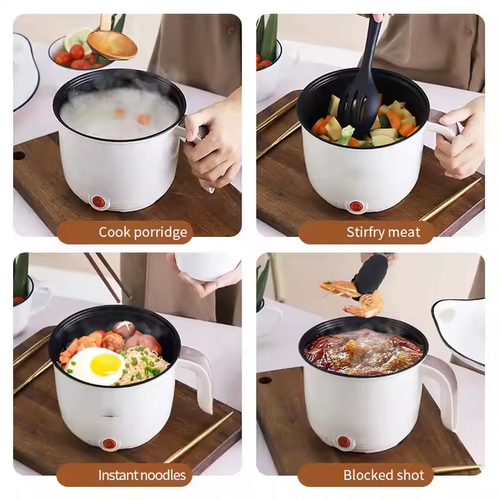 Multi-Function Electric Cooker with Adjustable Knob