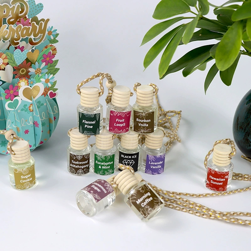 Multi-scent car air freshener