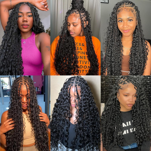 30Inch box braids crochet hair