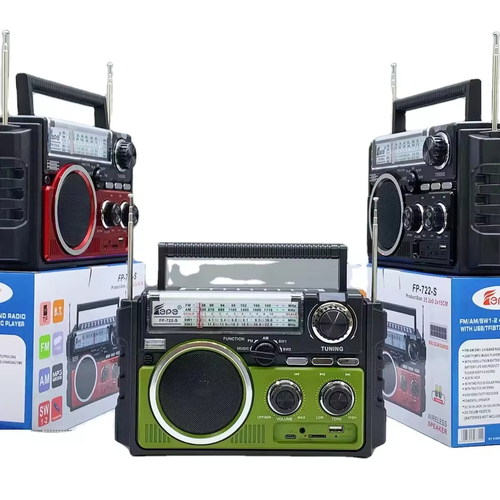 Solar-Powered Bluetooth Radio