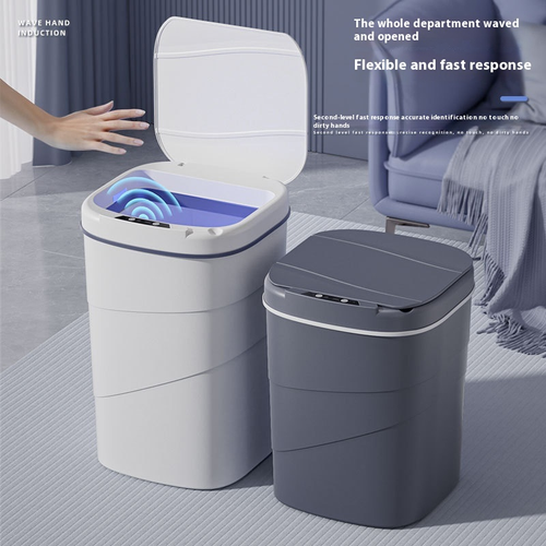 Automatic trash can