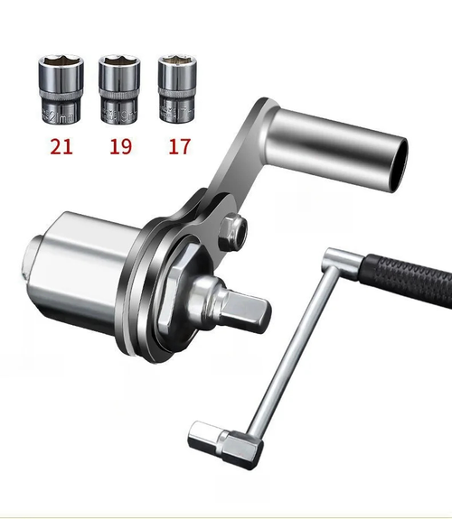 metric 4-way lug wrench