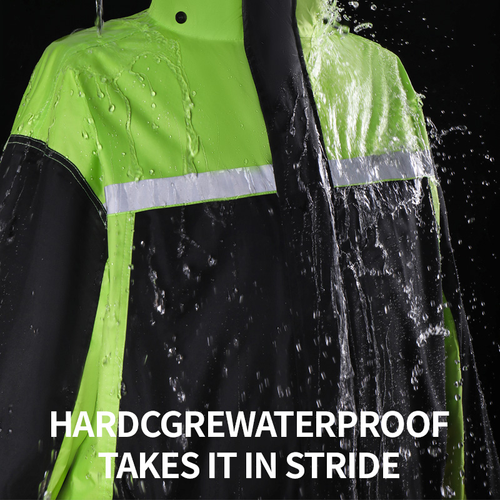 Split-type motorcycle riding raincoat, storm-proof.