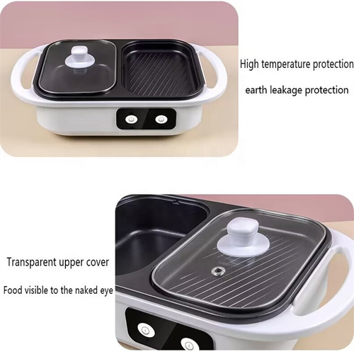 Hot Pot and Grill Combo Cooker