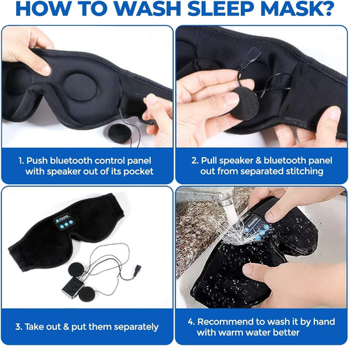 Wireless Bluetooth 3D Sleep Mask
