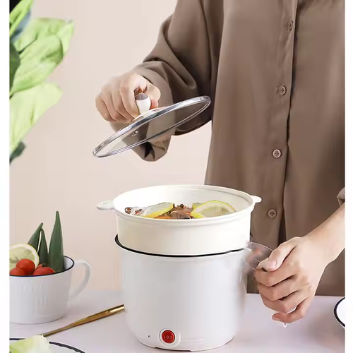 Multi-Function Electric Cooker with Adjustable Knob
