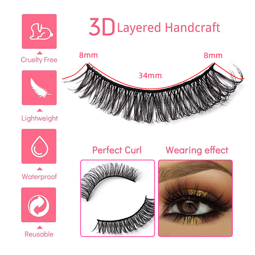false eyelashes