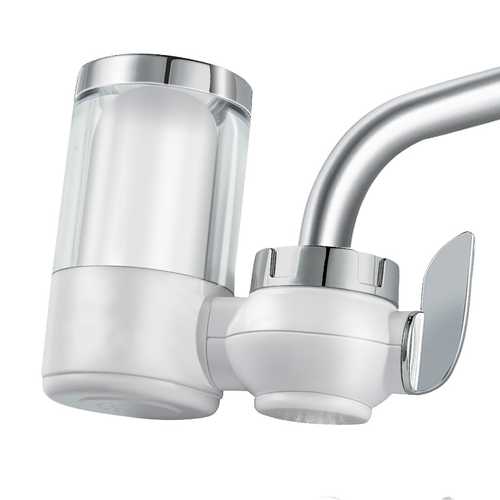 Faucet-mounted water filter