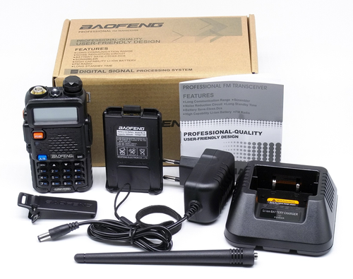 5W High-Power Waterproof Walkie-Talkie