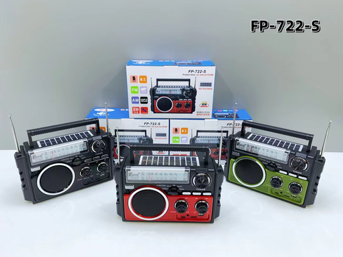 Solar-Powered Bluetooth Radio