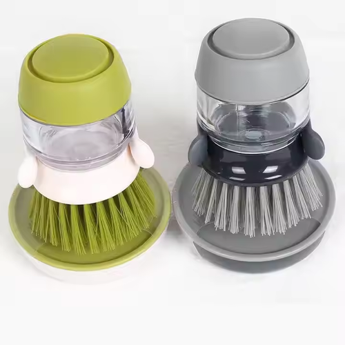 liquid-filled cleaning brush