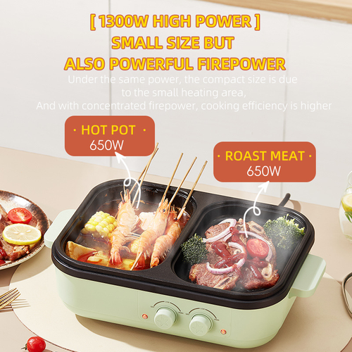 Hot Pot and Grill Combo Cooker