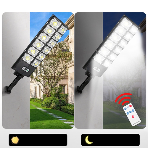 Solar-Powered LED Street Lamp