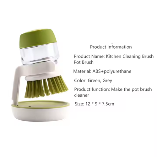 liquid-filled cleaning brush