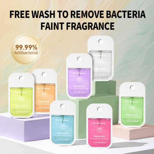 Portable waterless hand sanitizer