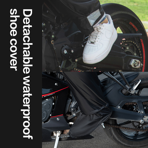 Split-type motorcycle riding raincoat, storm-proof.