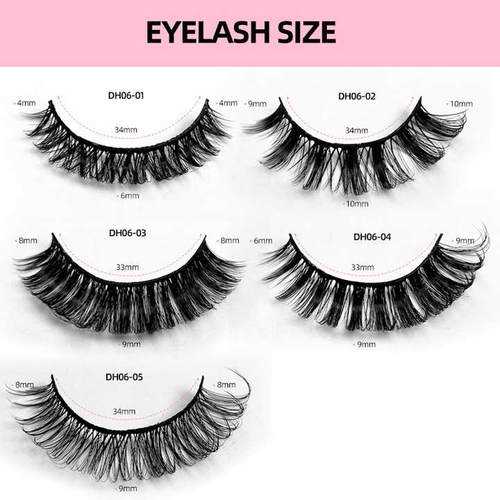 false eyelashes