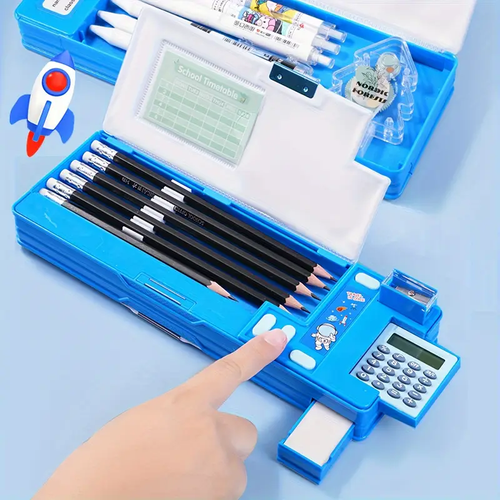 Spacious pencil box