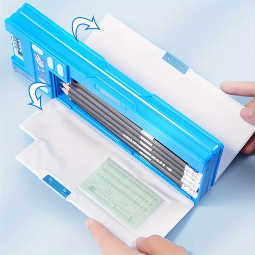 Spacious pencil box