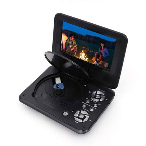 Portable DVD Player with 7.8-inch HD Screen & Built-in Battery