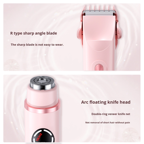 2-in-1 Hair Trimmer and Shaver