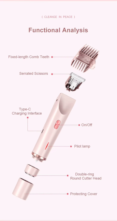 women's dual-head electric epilator