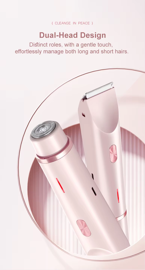 women's dual-head electric epilator