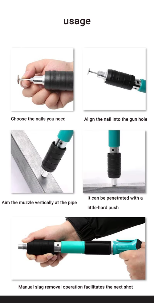 Silenced Steel Nail Gun