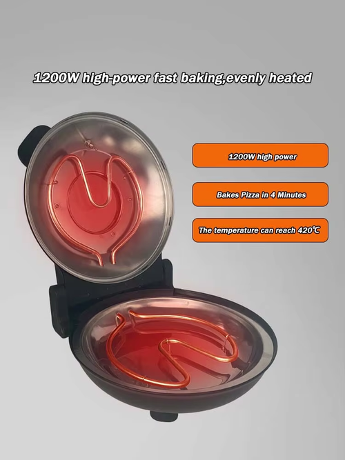 multifunctional electric grill for pizza and pancakes