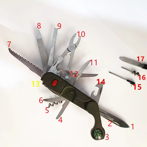 multi-tool folding knife