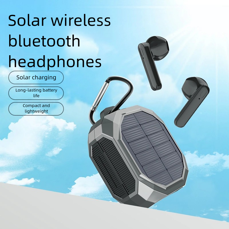 Solar TWS Bluetooth Earbuds