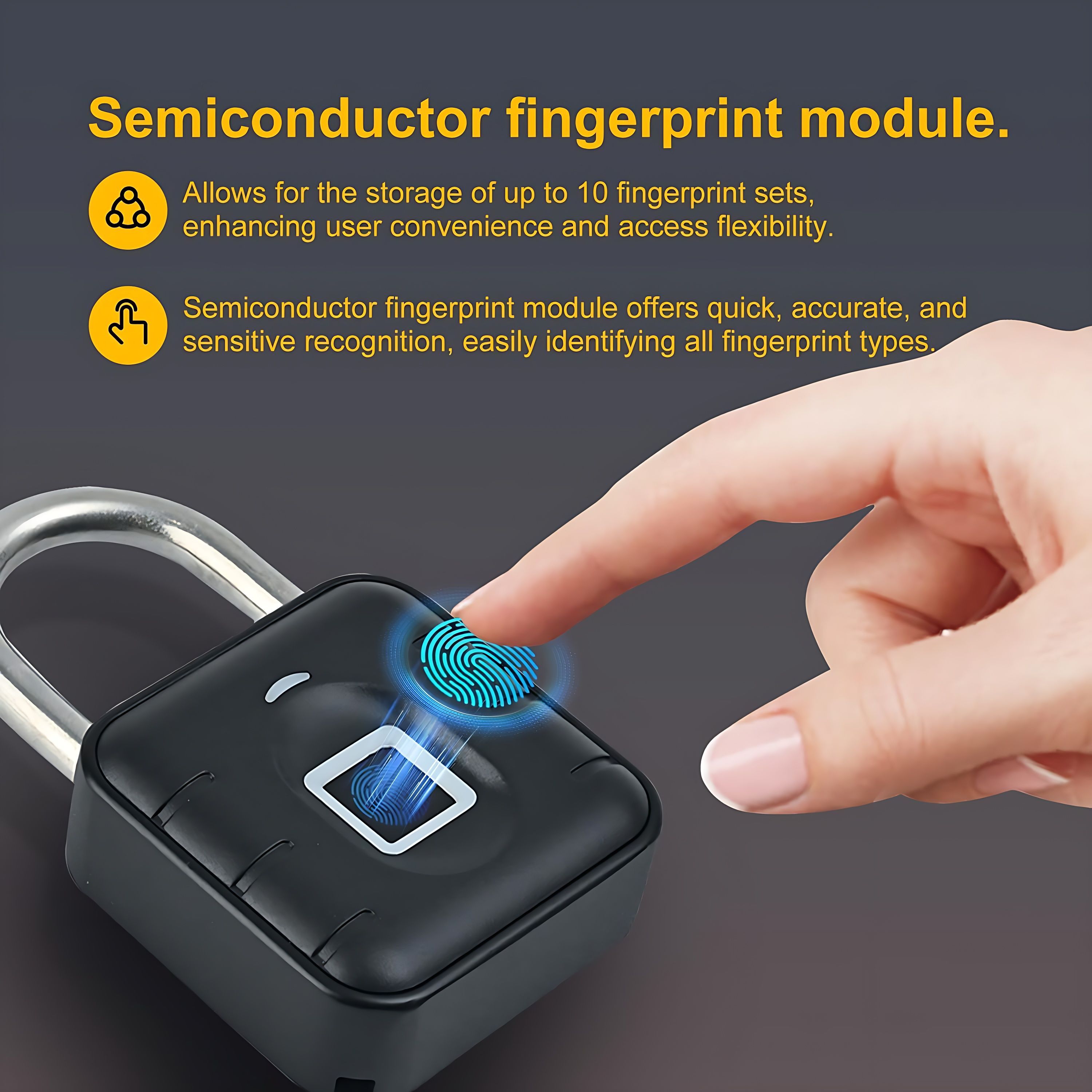 Smart Fingerprint Padloc