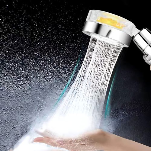 🔥Fan Shower Head🚿with Light Turbo Fan