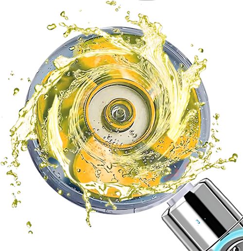 🔥Fan Shower Head🚿with Light Turbo Fan