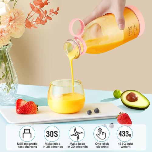 🔥Portable Juice Blender & Milkshake Machine