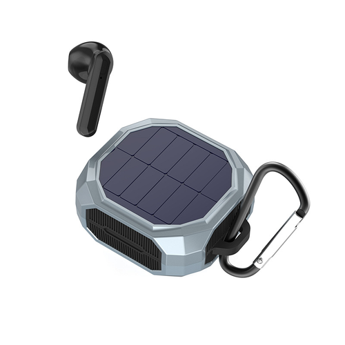 Solar TWS Bluetooth Earbuds