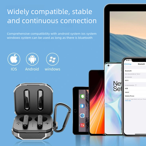 Solar TWS Bluetooth Earbuds