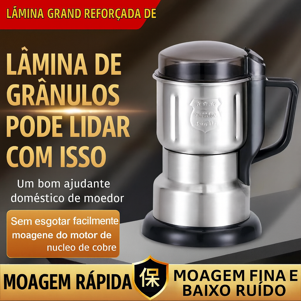 🌟 MOEDOR ELÉTRICO MULTIFUNCIONAL — O SEU NOVO AJUDANTE NA COZINHA! 🌟