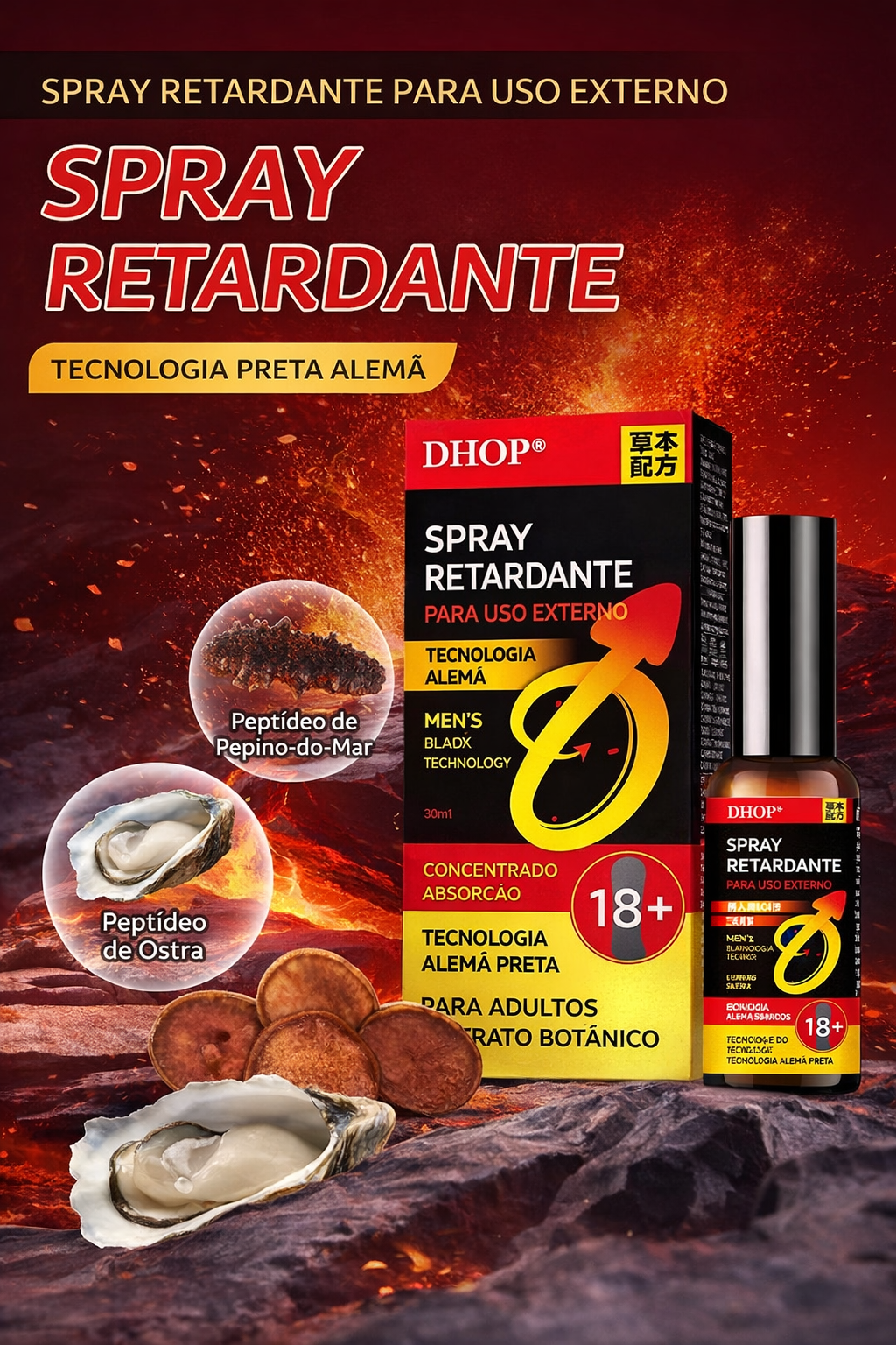 🕒DHOP® Men Control Spray – Herbal Formula