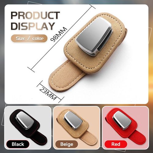 🎄Valentine's Day Deals-40% OFF🎄Universal Car Visor Sunglasses Holder Clip👓