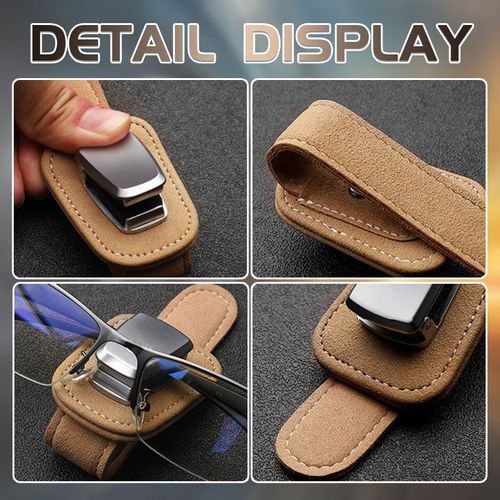 🎄Valentine's Day Deals-40% OFF🎄Universal Car Visor Sunglasses Holder Clip👓