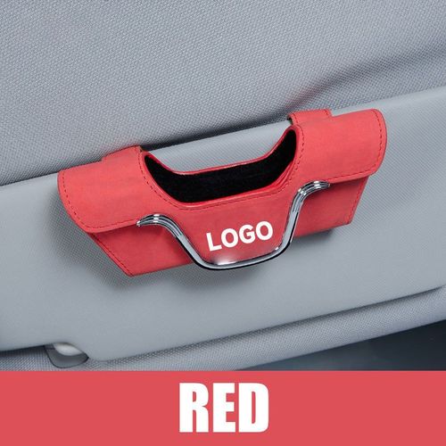 🎄Valentine's Day Deals-49% OFF🎄Car Multi-Functional High-Grade Leather Glasses Holder👓