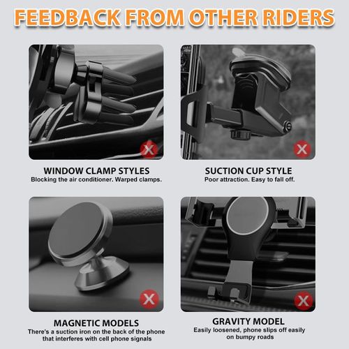 Multifunctional Car Dashboard Mobile Phone Holder